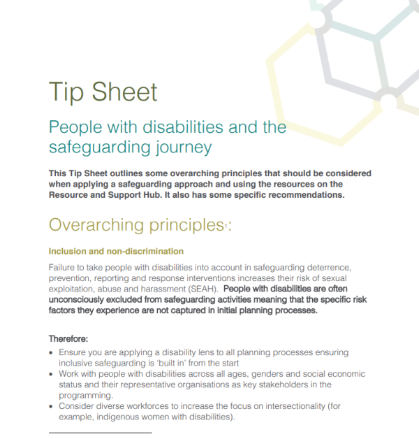 a screenshot of the first page of the resource, showing the title and introduction.