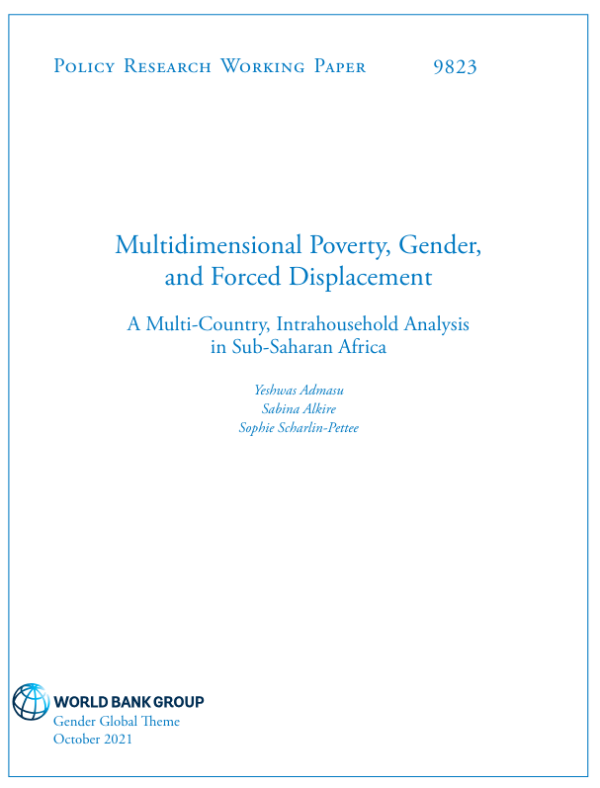 Screenshot showing the first page of the resource, including the World Bank logo and title. 