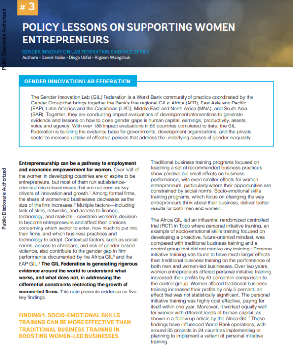 A screenshot of the first page of the resource, showing the title, publication details, a small box describing the publication’s background, followed by resource narrative text. 