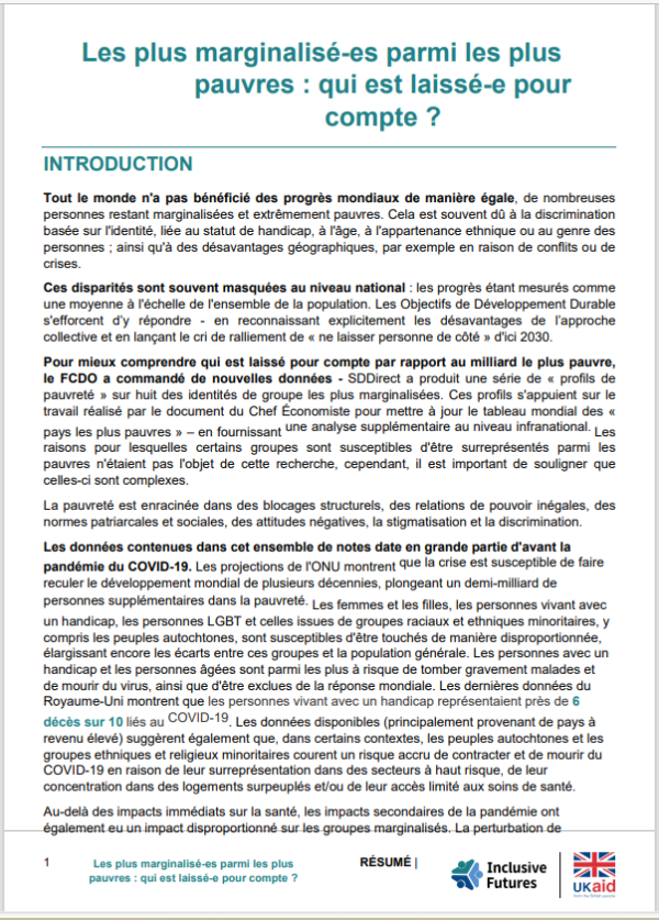 Première page du document